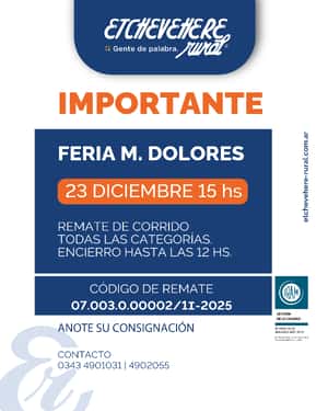 Remate Especial Fin de Año