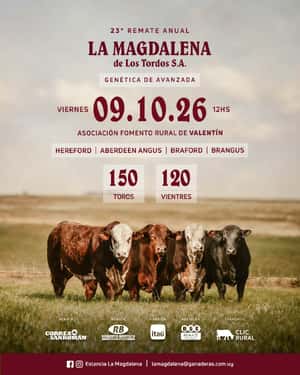 23° Remate Anual La Magdalena de Los Tordos SA
