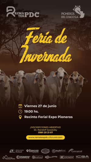 Viernes 27 de junio- Feria de Invernada PDC