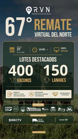 67º Remate Virtual del Norte