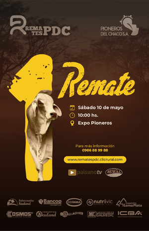 Sábado 10 de mayo - Remates PDC