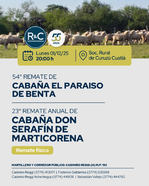 54° REMATE DE CABAÑA EL PARAÍSO DE BENTA Y 23° REMATE ANUAL DE CABAÑA DON SERAFÍN DE MARTICORENA