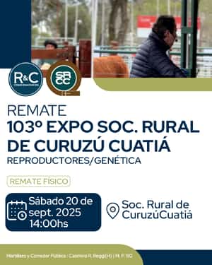 103° Expo Soc. rural de Curuzú Cuatiá