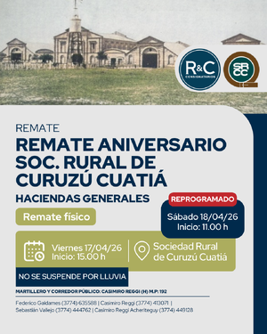 Remate aniversario