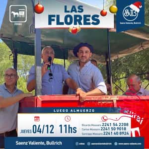 Feria en Las Flores