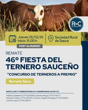 46° Fiesta del ternero sauceño