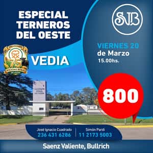 Especial Terneros del Oeste