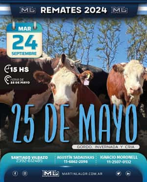 25 de Mayo - Sept 24´