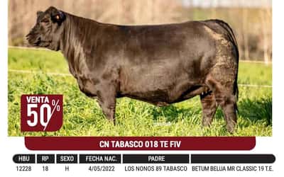 Lote "CABAÑA CAMPO NORTE" - CN TABASCO 018 TE FIV