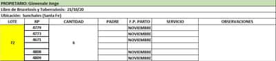Lote Lote 72 Giovenale Jorge