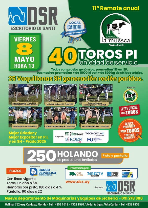 11º Remate anual de Cabaña La Muesca
