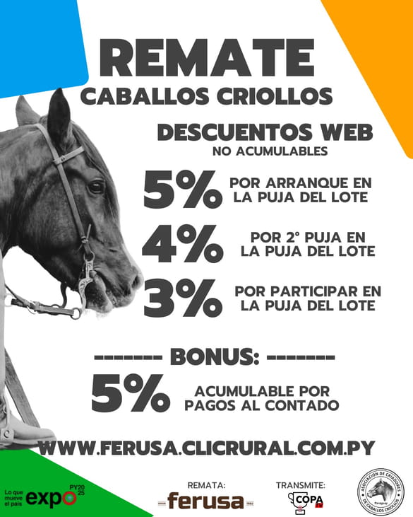 FERIA DE REPRODUCTORES DE BOZAL RAZA CRIOLLA  - EXPO 2025