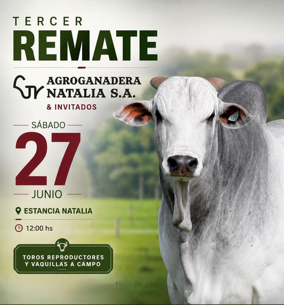 Tercer Remate Agroganadera Natalia