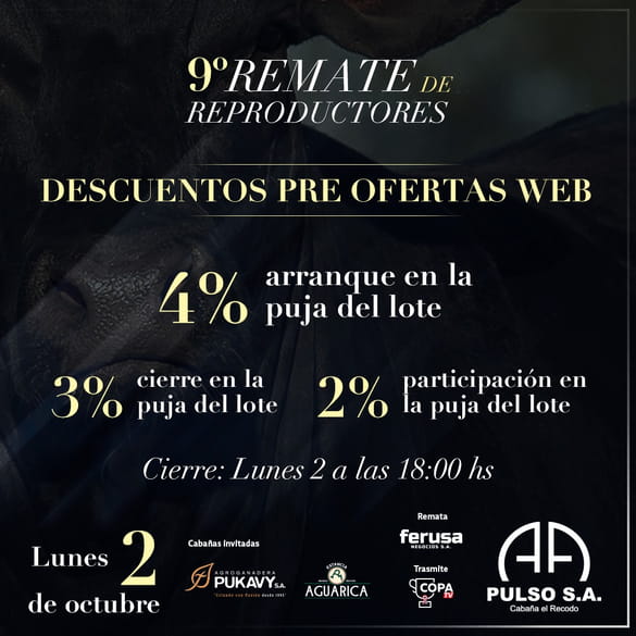 Remate FERIA DE REPRODUCTORES PULSO S.A.