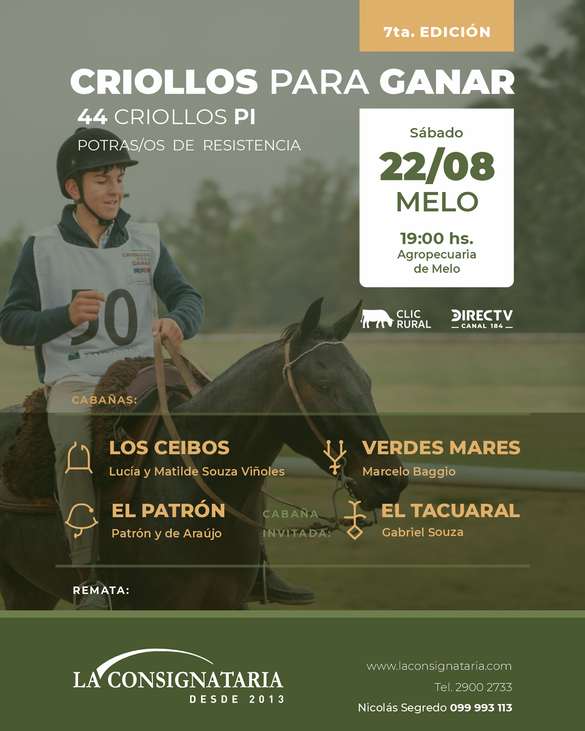  7º Edición - Criollos para ganar