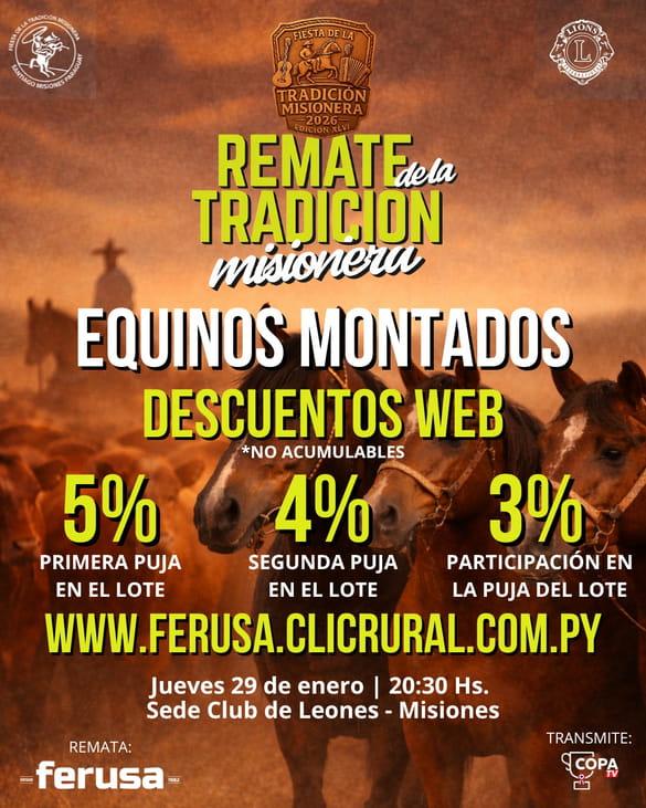 REMATE DE LA TRADICION MISIONERA