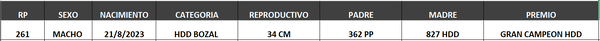 Lote LOTE 51- BOZAL