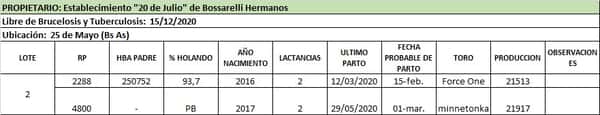 Lote Lote 2