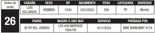 Lote LOTE 26
