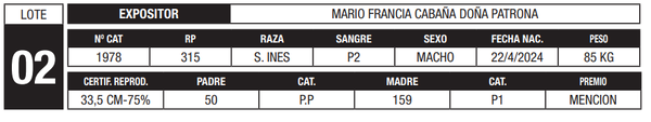 Lote LOTE 2