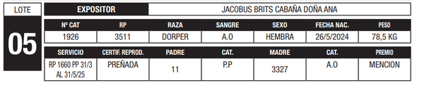 Lote LOTE 5