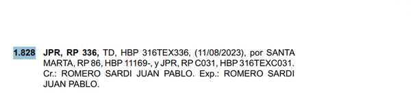 Lote LOTE 29