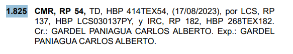 Lote LOTE 23