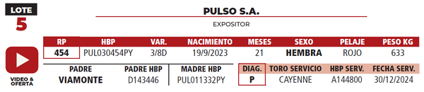 Lote LOTE 5