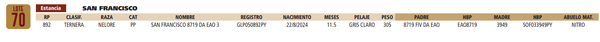 Lote LOTE 70