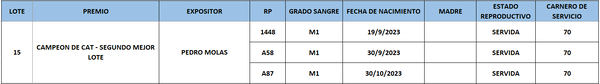 Lote LOTE 15