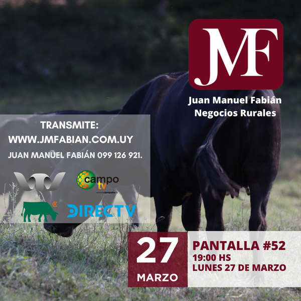 #52 Pantalla Juan Manuel Fabian
