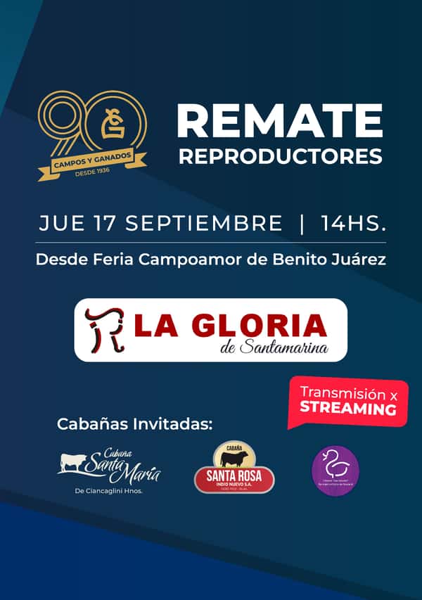 REPRODUCTORES CABAÑA LA GLORIA DE SANTAMARINA HNOS 