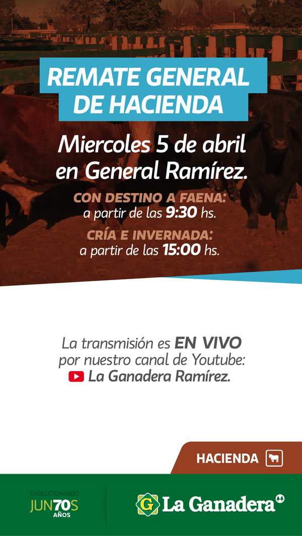 Remate Remate  Feria en instalaciones de Gral. Ramírez