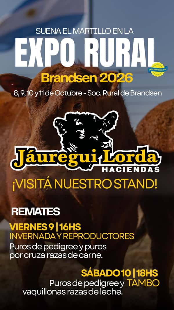 Expo Rural Brandsen 2026 — JÁUREGUI LORDA S.R.L.