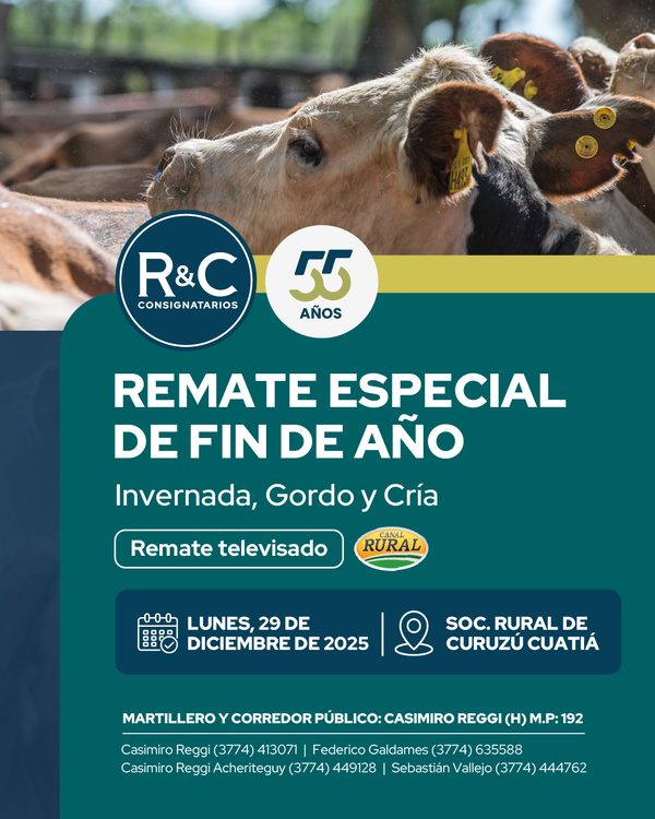  REMATE ESPECIAL DE FIN DE AÑO