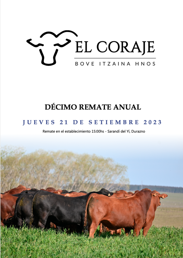 10° Remate Anual - El Coraje