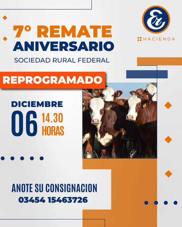  7° Remate Aniversario Federal