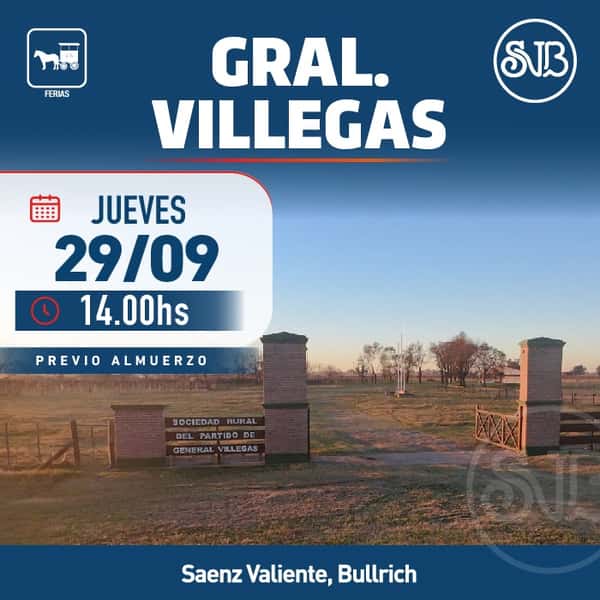 Feria en Gral. Villegas — SAENZ VALIENTE, BULLRICH Y CIA. S.A.