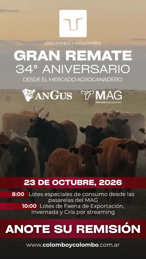 Gran remate aniversario N°34 CyC — COLOMBO Y COLOMBO S.A.