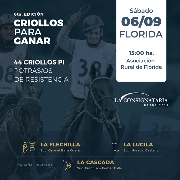  6º Edición - Criollos para ganar