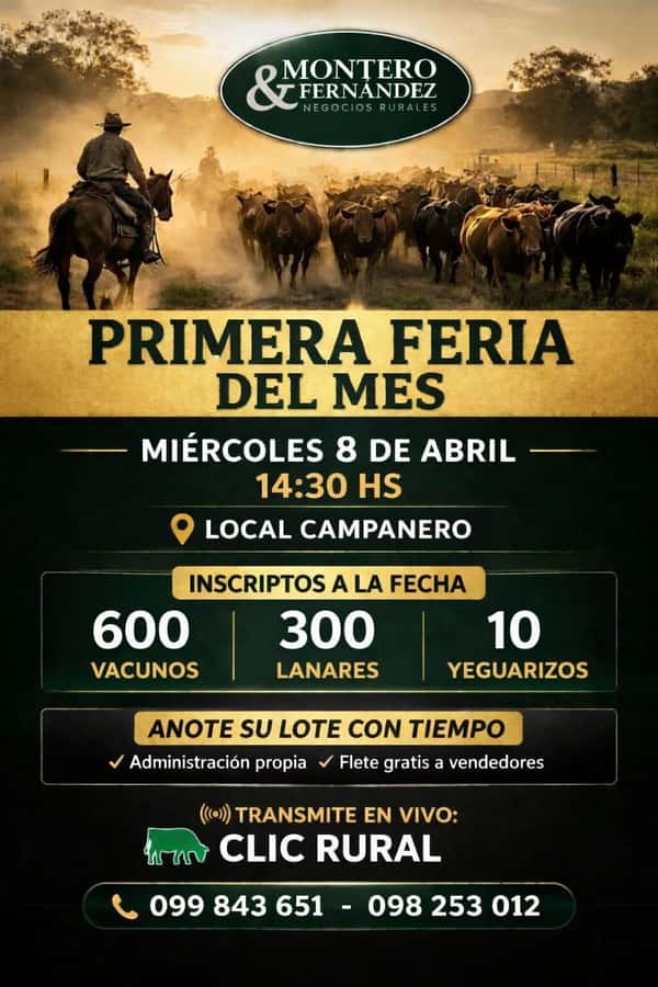 Remate Primera Feria del Mes