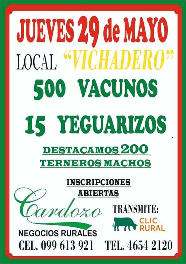  Feria mensual - Cardozo Negocios Rurales