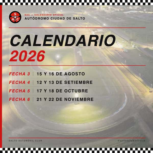 Calendario 2026 - SAC