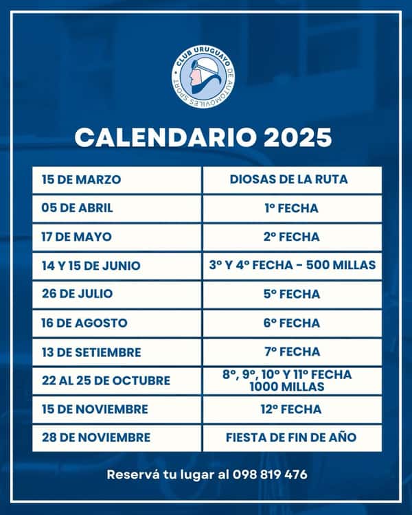Calendario 2025 - CUAS