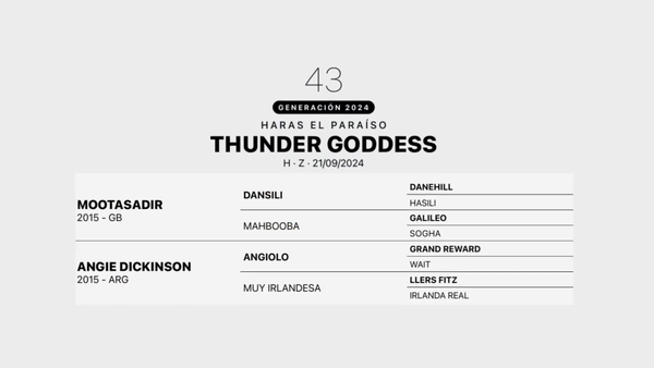 Lote THUNDER GODDESS