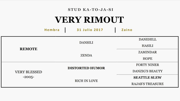 Lote VERY RIMOUT (REMOTE - VERY BLESSED)