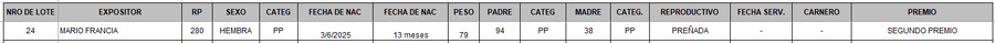 Lote LOTE 24 - BOZAL
