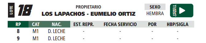 Lote LOTE 18