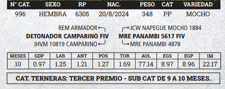 Lote LOTE 3 - BOZAL