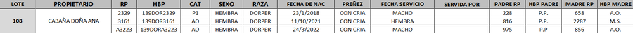 Lote LOTE 108